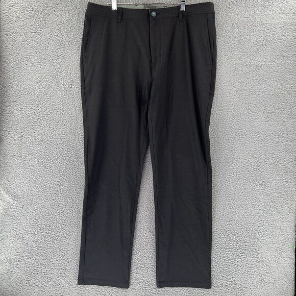 Linksoul Other - Linksoul Golf Pants Mens 38R (40x32) Black Stretch Straight Leg $110 MSRP NWT